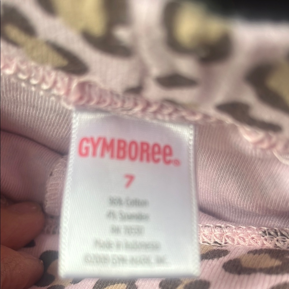 Girl’s Gymboree Matching Pink and Brown Leopard Print 2-Piece. - Picture 9 of 9